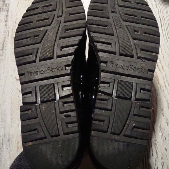 Franco Sarto Cypress Womens Black Patent Leather‎ Shoes Sz 8.5M - Picture 10 of 11